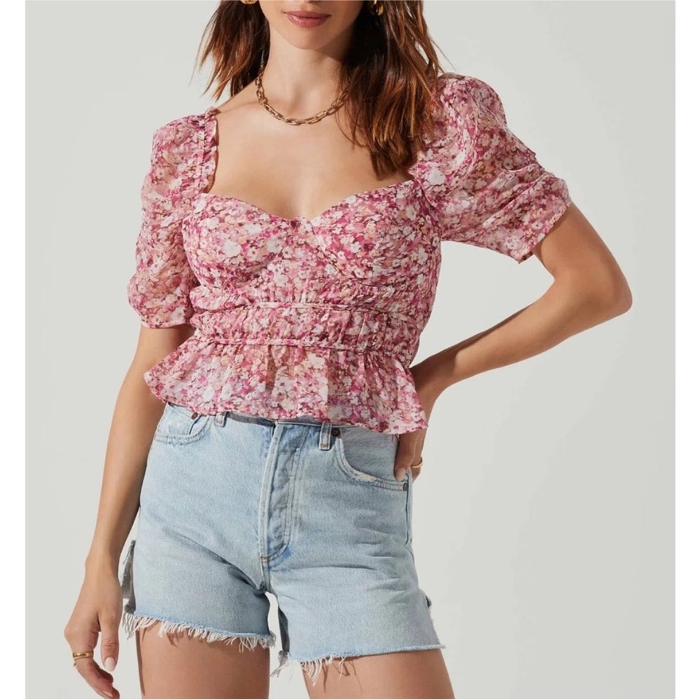 Astr the label  Pink Women's Top